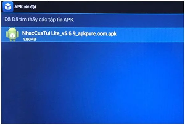 Smart TVAndroidオペレーティングシステム用のAPKファイルをインストールする方法