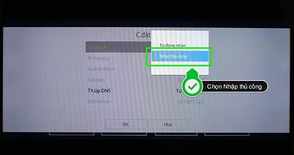 راهنمای گام به گام نصب IP و DNS برای شبکه تلویزیون های هوشمند سامسونگ