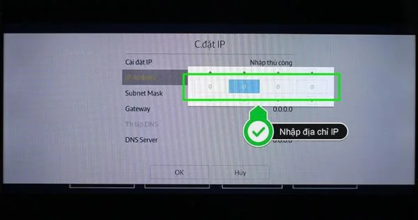 راهنمای گام به گام نصب IP و DNS برای شبکه تلویزیون های هوشمند سامسونگ