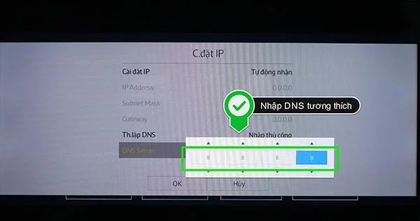 راهنمای گام به گام نصب IP و DNS برای شبکه تلویزیون های هوشمند سامسونگ