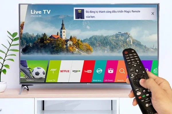 Saiba mais sobre o controle mágico do Magic Remote da LG Smart TV