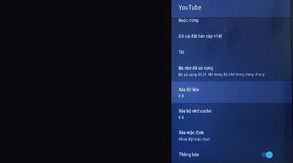 SonyスマートTVのYoutubeアプリケーションエラーを修正