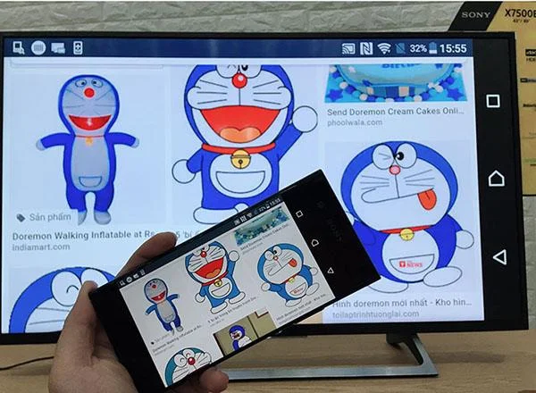 Saiba mais sobre o espelhamento de tela em TVs Sony