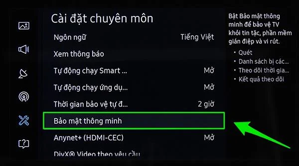 Como verificar e remover vírus em Smart TVs Samsung série K