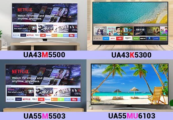 Descubra o significado dos personagens nos nomes dos modelos de TV Samsung