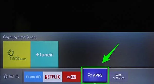 دستورالعمل بارگیری برنامه ها در مدل های تلویزیون هوشمند سامسونگ