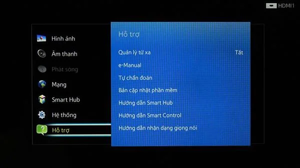 نحوه تنظیم مجدد کارخانه در تلویزیون هوشمند سامسونگ که دارای رابط Smart Hub است