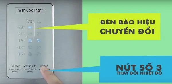 Explore a chave de 5 modos de acordo com as necessidades do seu refrigerador Samsung Twin Cooling Plus