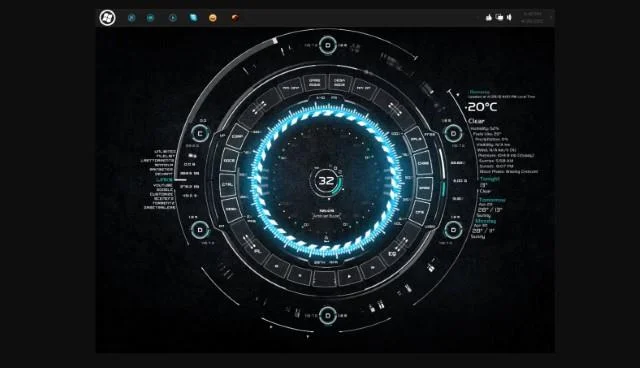 Rainmeter - Scarica software, Skin per schermi PC