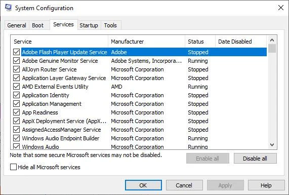 修正手順Windows7.10での動作エラーが停止しました