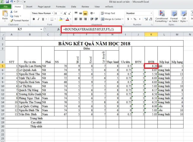 7 Cara membundarkan nombor di Excel dengan fungsi Round, Roundup