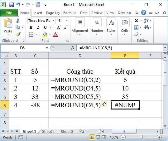 7 Cara membundarkan nombor di Excel dengan fungsi Round, Roundup