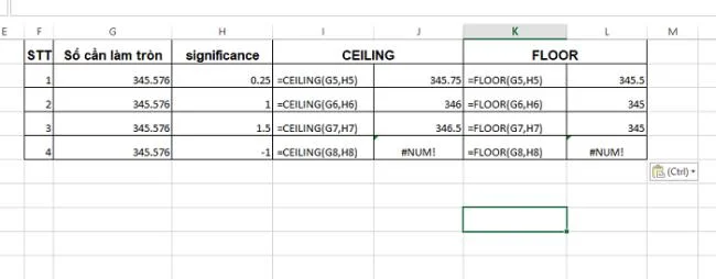 7 Cara membundarkan nombor di Excel dengan fungsi Round, Roundup