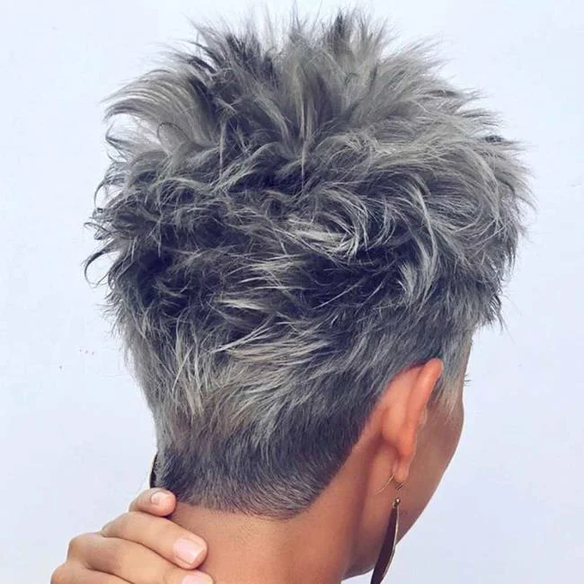 Potongan rambut yang sangat pendek: 150 gambar dan idea