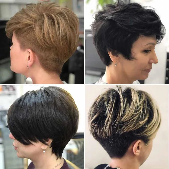 50以上および60以上のヘアカット：100の画像とアイデア