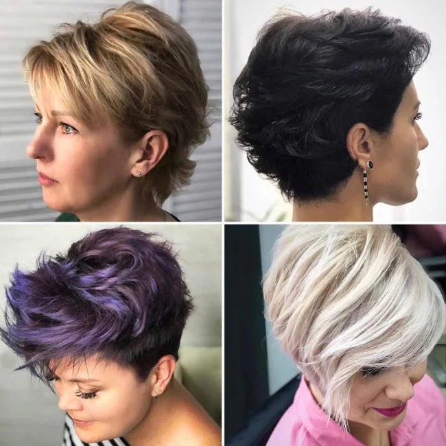 50以上および60以上のヘアカット：100の画像とアイデア