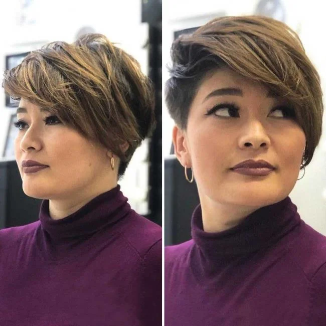 50以上および60以上のヘアカット：100の画像とアイデア
