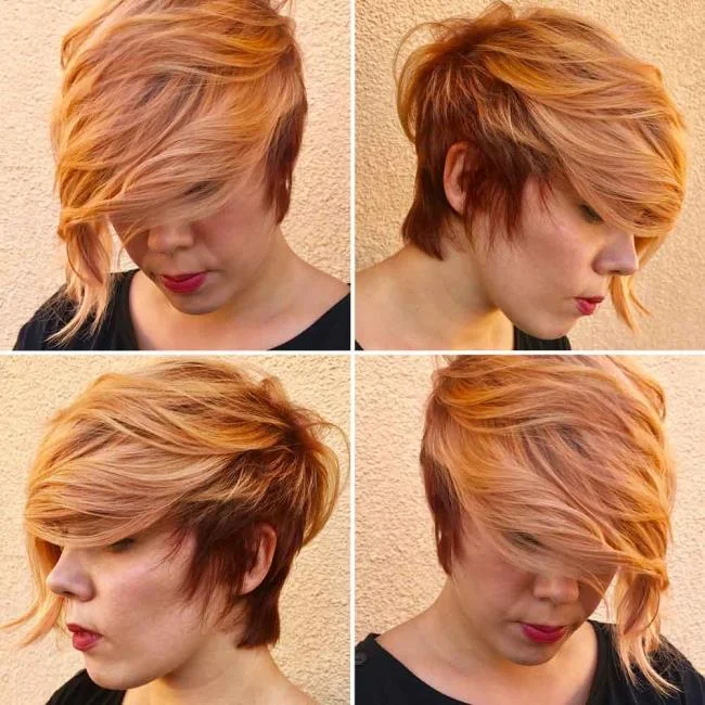 50以上および60以上のヘアカット：100の画像とアイデア