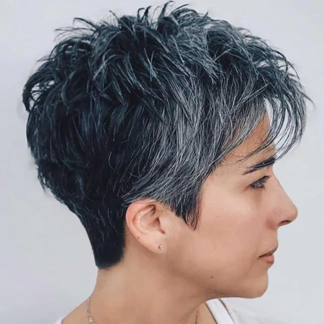 50以上および60以上のヘアカット：100の画像とアイデア
