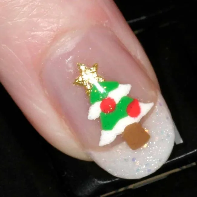 Weihnachtsnägel 2020, schöne Gel- und Nagelkunst: 150 Bilder