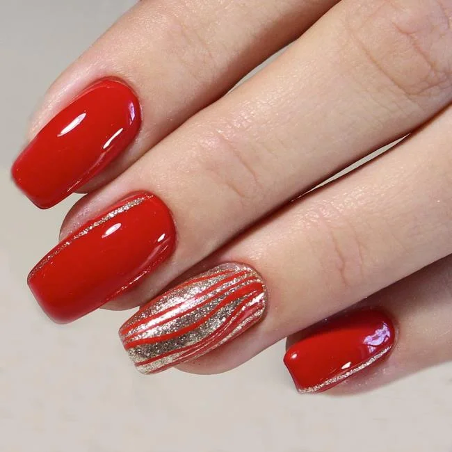 Weihnachtsnägel 2020, schöne Gel- und Nagelkunst: 150 Bilder