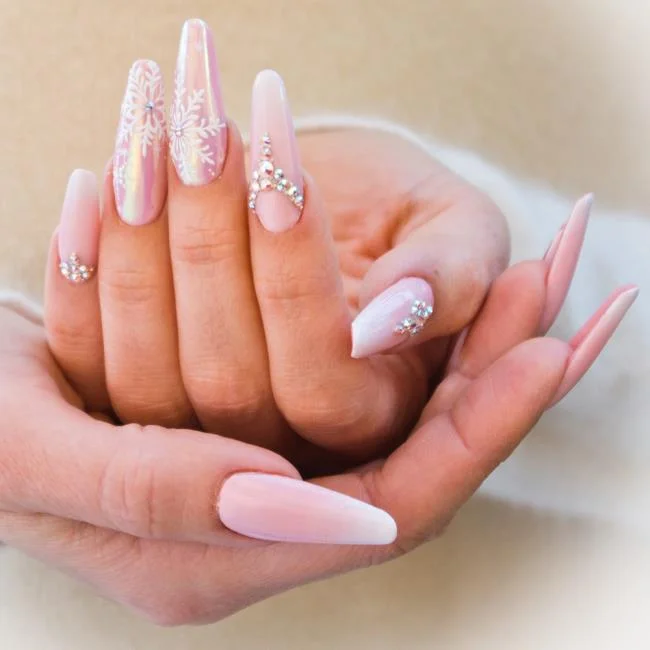 Weihnachtsnägel 2020, schöne Gel- und Nagelkunst: 150 Bilder