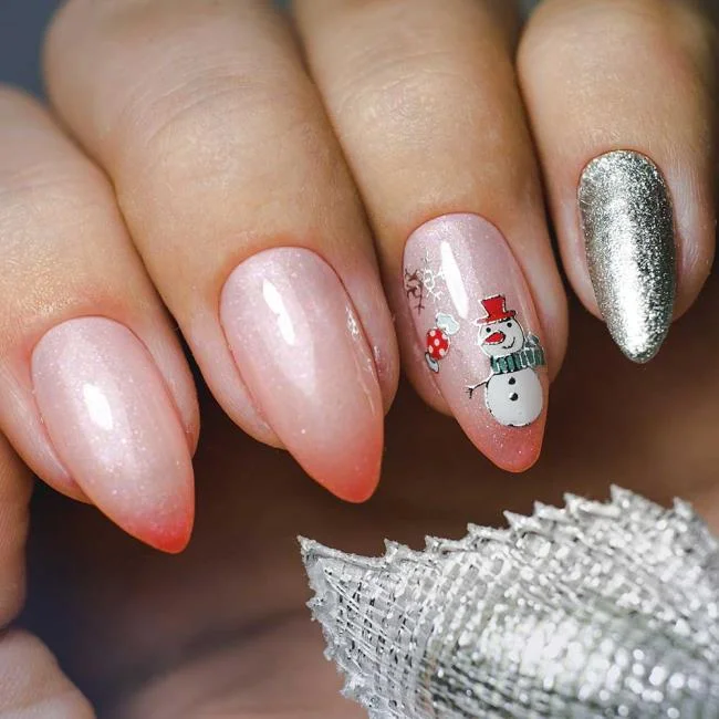 Weihnachtsnägel 2020, schöne Gel- und Nagelkunst: 150 Bilder