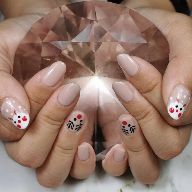 Weihnachtsnägel 2020, schöne Gel- und Nagelkunst: 150 Bilder