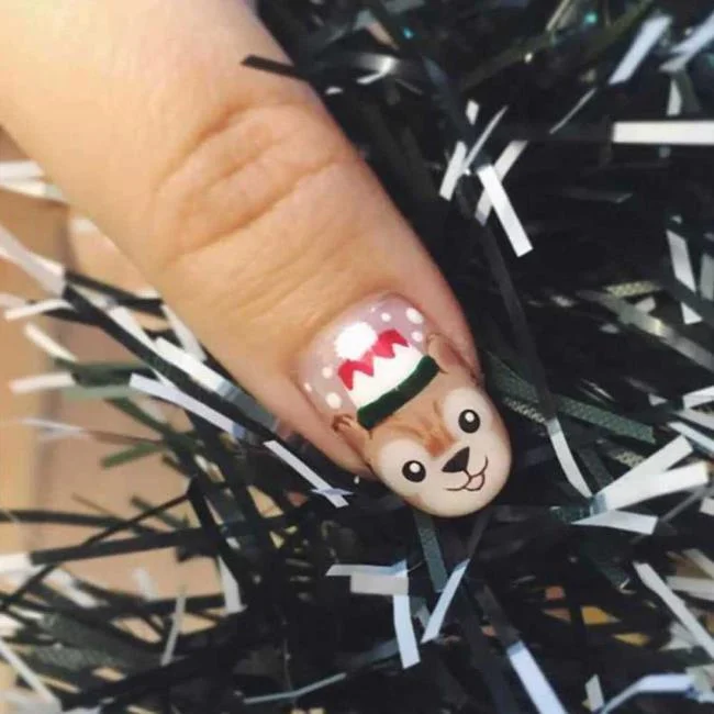 Weihnachtsnägel 2020, schöne Gel- und Nagelkunst: 150 Bilder