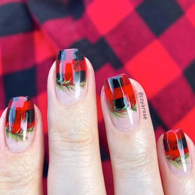 Weihnachtsnägel 2020, schöne Gel- und Nagelkunst: 150 Bilder
