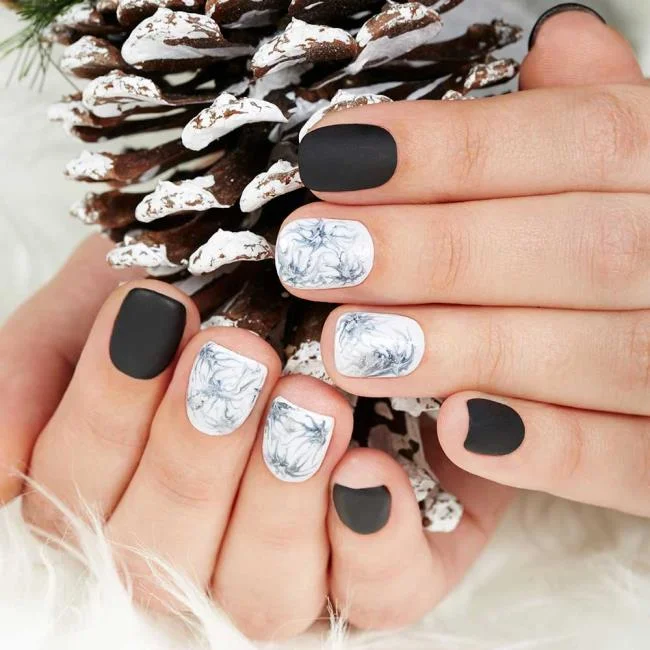 Weihnachtsnägel 2020, schöne Gel- und Nagelkunst: 150 Bilder
