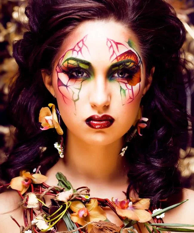 แต่งหน้างานรื่นเริง: ภาพถ่ายและไอเดียสวย ๆ 100 ภาพ