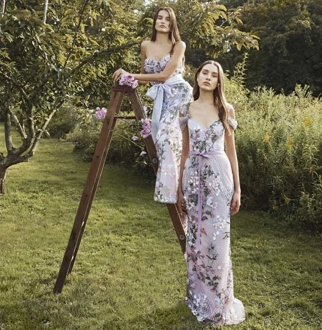 Pakaian rasmi Marchesa dan Marchesa Notte 2020: Koleksi foto