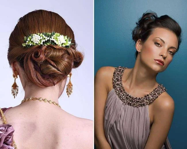 結婚式の目撃者のためのヘアスタイル：最も美しい！