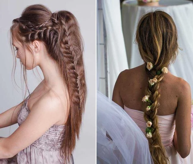 結婚式の目撃者のためのヘアスタイル：最も美しい！