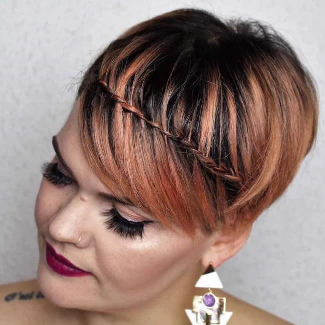 Gaya rambut rambut pendek dan sederhana 2020: 150 idea indah!