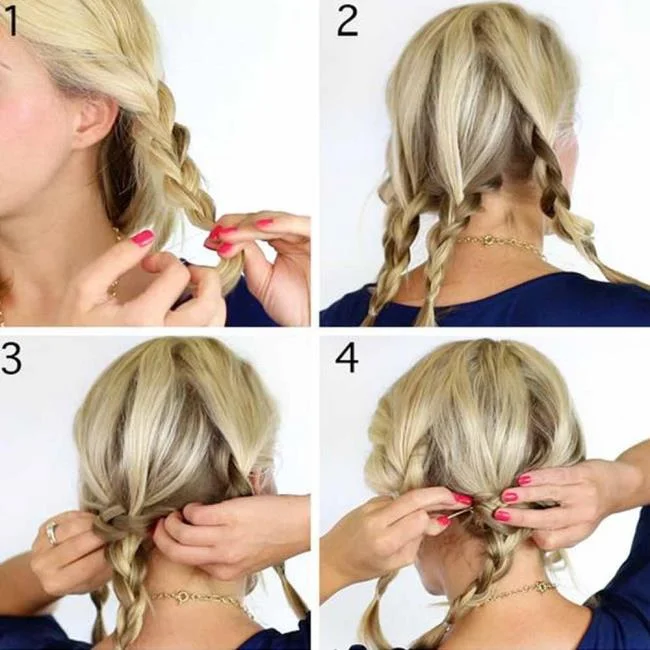 Gaya rambut rambut pendek dan sederhana 2020: 150 idea indah!