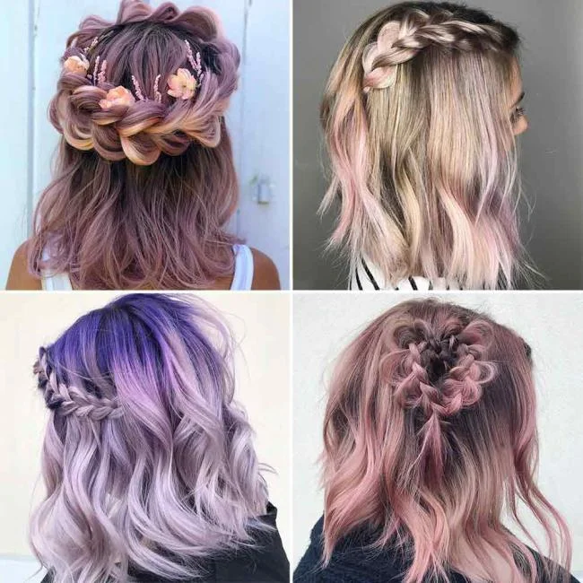 Gaya rambut rambut pendek dan sederhana 2020: 150 idea indah!