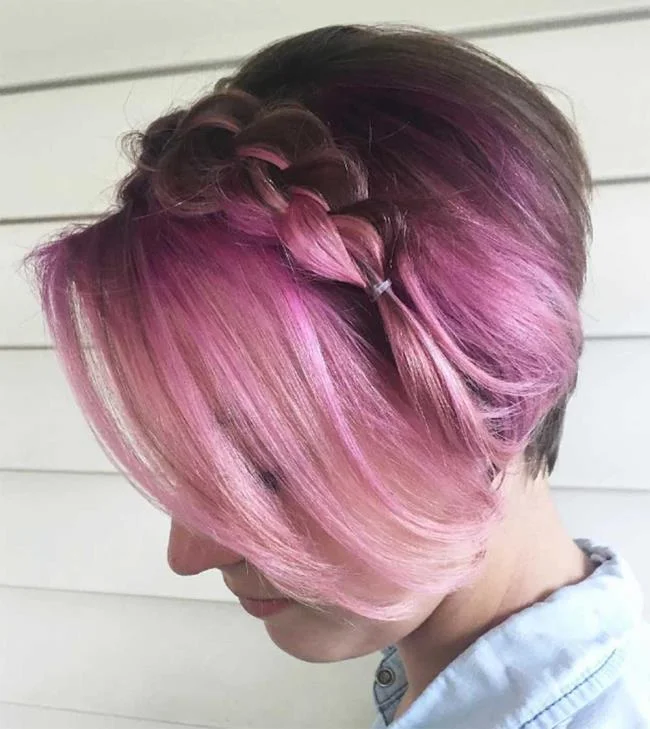 Gaya rambut rambut pendek dan sederhana 2020: 150 idea indah!