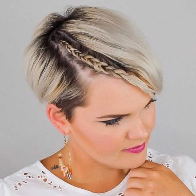 Gaya rambut rambut pendek dan sederhana 2020: 150 idea indah!