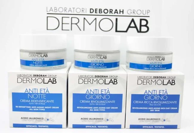 Dermolab Deborah Milano：ヒアルロン酸のフェイスライン