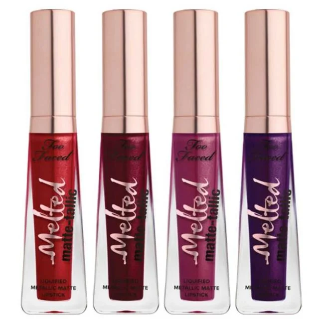 Too Faced Melted Matte-タリック、メタリックリキッドリップスティック