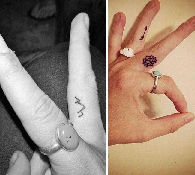 小型和女性纹身：200张照片和创意激发您的灵感