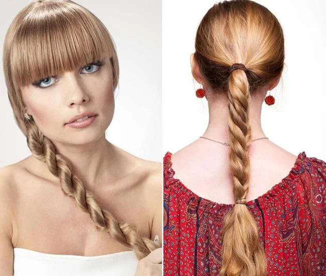 Gaya rambut Rambut lurus dan pendek: idea, tutorial