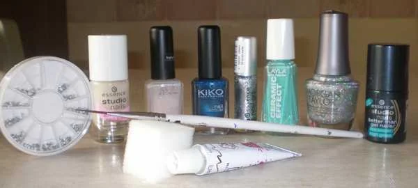 Tiffany Nail Art: Tiffany gekleurde nagels