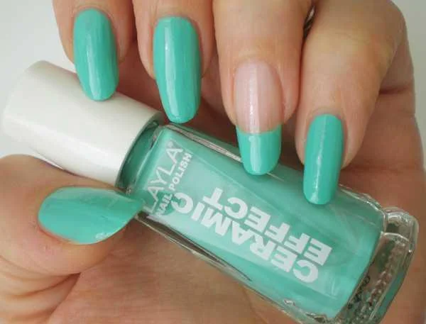 Tiffany Nail Art: Tiffany gekleurde nagels