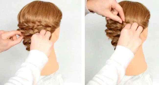 การรวบผมที่เรียบง่ายและสง่างาม: ทำอย่างไร