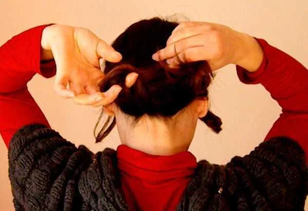 Frisuren für Weihnachten, einfach und schnell