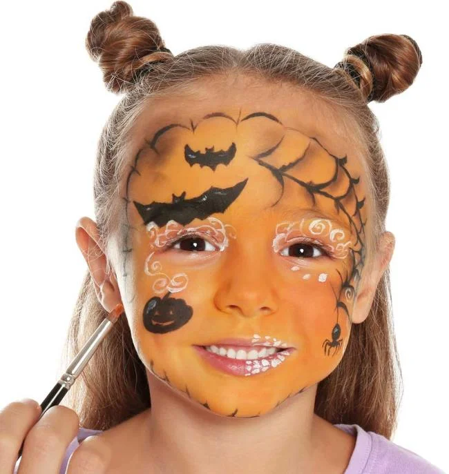ハロウィーンキッズメイク2020：100の美しいアイデアと写真！