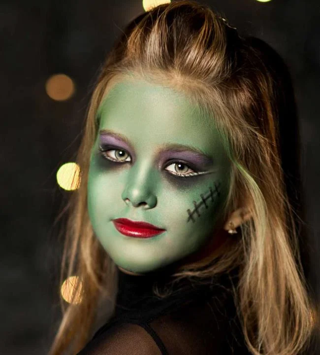 ハロウィーンキッズメイク2020：100の美しいアイデアと写真！